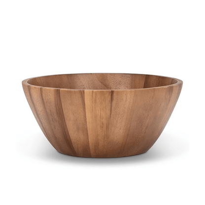 Extra-Large Acacia Wood Serving Bowl - LndmarkClub USA
