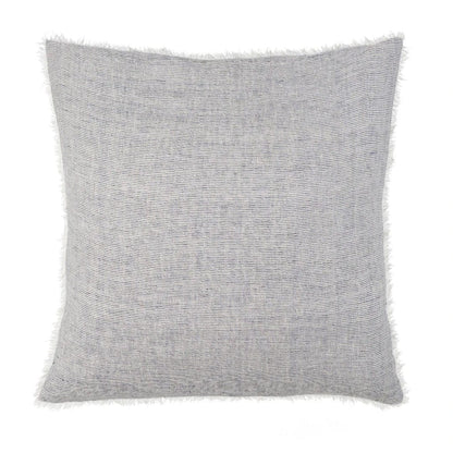 Cambri Denim Stripe Linen Pillow - LndmarkClub USA