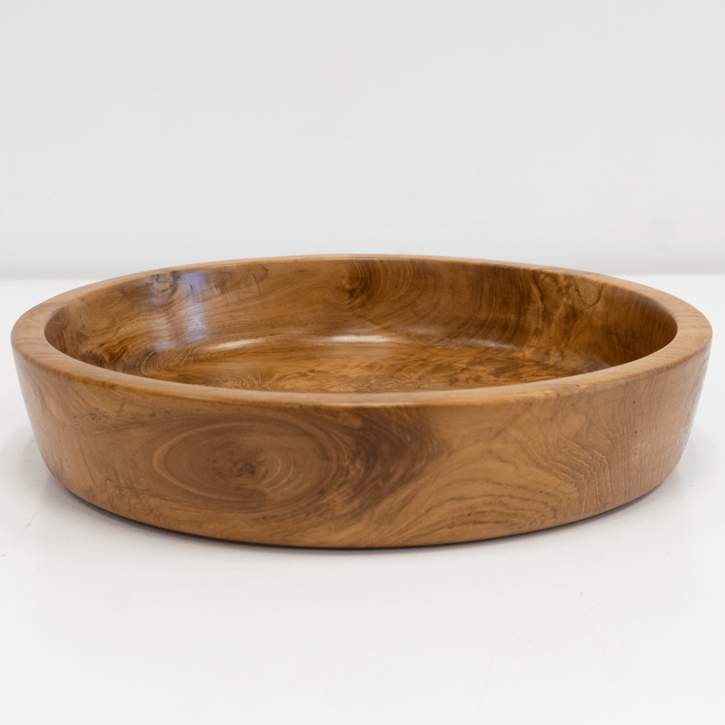 Low Wooden Table Bowl